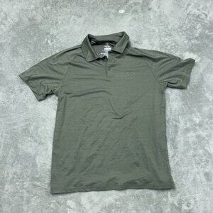 Hurley Mens Green Polo Shirt Size Small Lightweight Activewear a1441